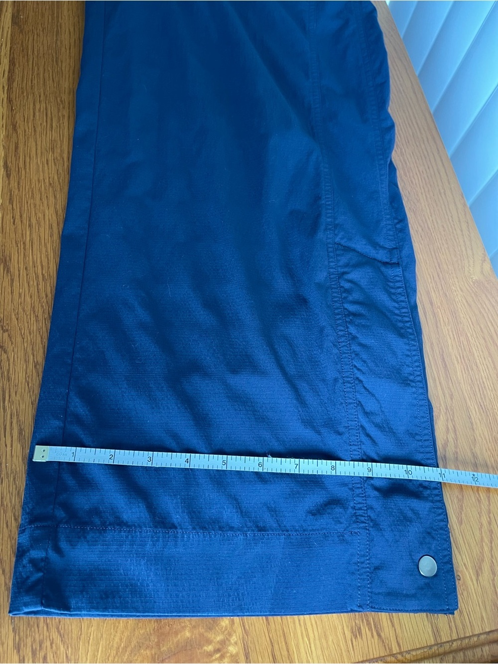 Athleta Trekkie High Rise Baggy Parachute Pants Navy Blue Size L - Picture 10 of 16